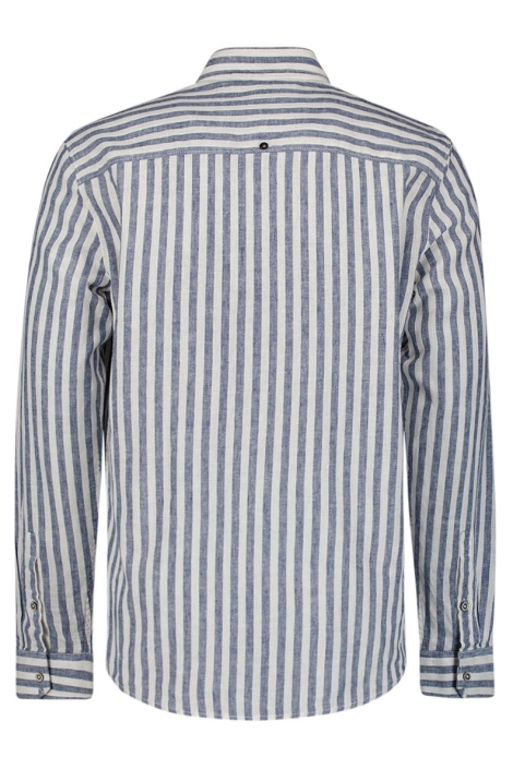 NO-EXCESS shirt verical big stripes with line